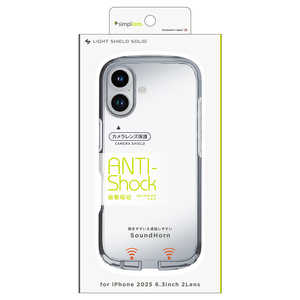 gjeB iPhone17 mLIGHT SHIELD Solidn ݌v Ռz nCubhNAP[X NA×AbV TR-IP25M2-LDSL-CLAGY
