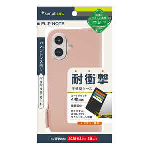 gjeB iPhone17 [FlipNote] ϏՌtbvm[gP[X TR-IP25M2-FN-SHPK