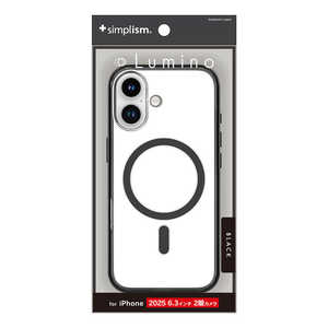gjeB iPhone17 mLuminon MagSafeΉ wʃNAn[hP[X NA× TR-IP25M2-LOCMS-CLBK