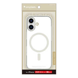 gjeB iPhone17 mLuminon MagSafeΉ wʃNAn[hP[X NA×Th TR-IP25M2-LOCMS-CLSB