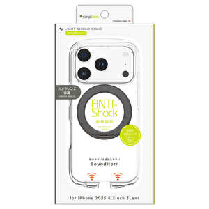 gjeB iPhone17 Pro [LIGHT SHIELD Solid MagStand] MagSafeΉ ݌v Ռz OX^htnCubhNAP[X ubNOX^