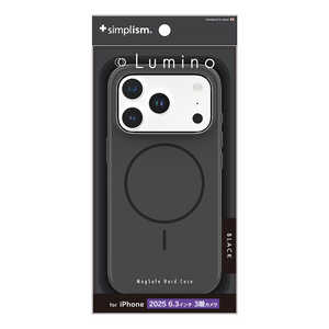 gjeB iPhone17 Pro [Lumino] MagSafeΉ n[hP[X TR-IP25M3-LOMS-BK