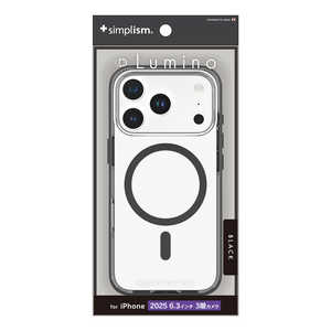 gjeB iPhone 17 ProP[X mLuminon MagSafeΉ wʃNAn[hP[X NA× ubN TR-IP25M3-LOCMS-CLBK