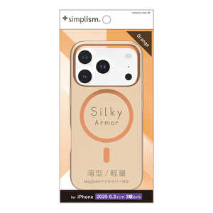 gjeB iPhone17 Pro [Silky Armor] MagSafeΉ VL[^b`P[X }bg TR-IP25M3-SA-CLOR