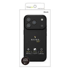 �g���j�e�B iPhone 17 Pro�P�[�X �mNUNO�n MagSafe�Ή� �w�ʃV���R�����U�[�P�[�X �u���b�N TR-IP25M3-NNSL-SIBK