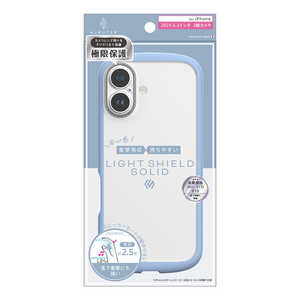 gjeB iPhone 17P[X ajouter AWe mLIGHT SHIELD Solidn ݌v Ռz nCubhNAP[X u[ AJ-IP25M2-LDSL-CLBL