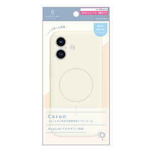 gjeB iPhone 17P[X ajouter AWe mCoronn MagSafeΉ ݌v ՌzVRP[X ~N zCg AJ-IP25M2-CR-MWT