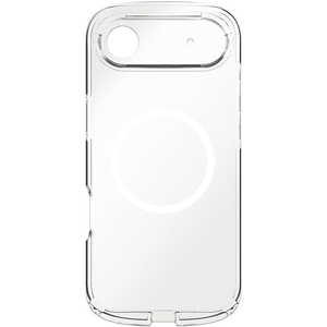 トリニティ iPhone Air ［LIGHT SHIELD Solid］ MagSafe対応 超精密設計 衝撃吸収 ハイブリッドクリアケース ホワイトリング TRR-IP25L1-LDSM-CLWT