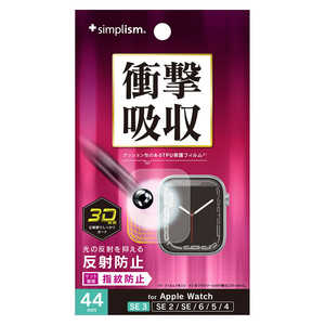 gjeB Apple Watch 44mm SE 3 / SE 2 / SE / 6 / 5 / 4 Ռz SʕیtB ˖h~ TR-AW2544-PTB1-SKAG