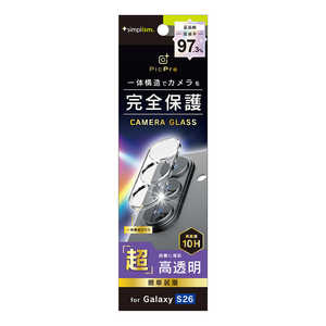 トリニティ Galaxy S26 ［PicPro］ 高画質写真が撮れる ウルトラクリア カメラレンズ保護ガラス 光沢 TR-GA26S-LCA-PA2ARCC