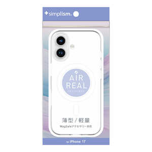 �g���j�e�B iPhone 17 �mAIR-REAL INVISIBLE�n MagSafe�Ή� ���^�y�ʃn�[�h�P�[�X �N���A×�z���C�g�����O TR-IP25M2-ARPMS-CWT