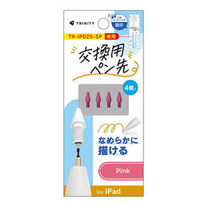 �g���j�e�B TRINITY �X�^�C���X�y�� TR-IPD25-SP-PK��p �����y���� 4�Z�b�g �s���N TR-IPD-SPLTIP-PK