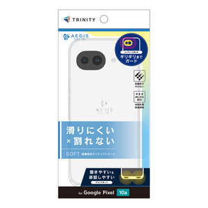 �g���j�e�B Google Pixel 10a �mAegis Solid�n �t���J�o�[ TPU�P�[�X �N���A TR-PX2610A-AGSL-CL