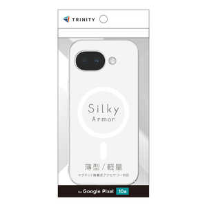 �g���j�e�B Google Pixel 10a �mSilky Armor�n �}�O�l�b�g�z�����A�N�Z�T���[�Ή� �V���L�[�^�b�`�P�[�X �}�b�g�N���A TR-PX2610A-SA-CL