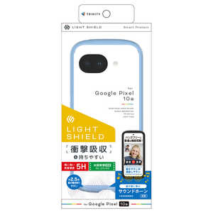 �g���j�e�B Google Pixel 10a �mLIGHT SHIELD�n �Ռ��z�� �n�C�u���b�h�P�[�X �y�[���u���[ TR-PX2610A-LD-CLBL