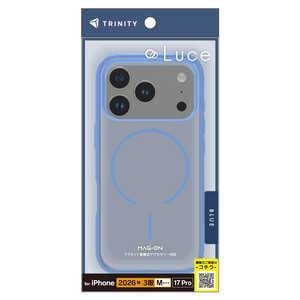 �g���j�e�B iPhone 18 Pro / 17 Pro �mLuce�n �}�O�l�b�g�z�����A�N�Z�T���[�Ή� �w�ʃN���A�n�[�h�P�[�X �N���A×�u���[ TR-IP26M3-LUMS-CSMBL