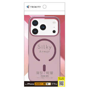 �g���j�e�B iPhone 18 Pro / 17 Pro �mSilky Armor�n �}�O�l�b�g�z�����A�N�Z�T���[�Ή� �V���L�[�^�b�`�P�[�X �}�b�g�N���A���C�����b�h TR-IP26M3-SA-CLWR