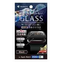 トリニティ 2026年Apple Watch Mサイズ ゴリラガラス 高透明 ガラス一