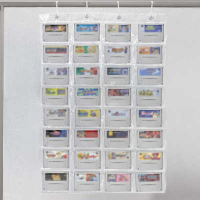 コロンバスサークル カセット収納ポケット32(SFCカセット用) CCSFS32CL