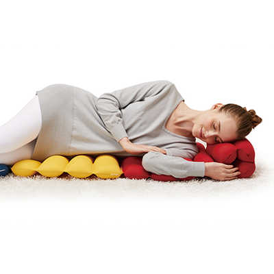 オリーブグリーン ビーズクッション ビーズソファ 王様の腰掛け