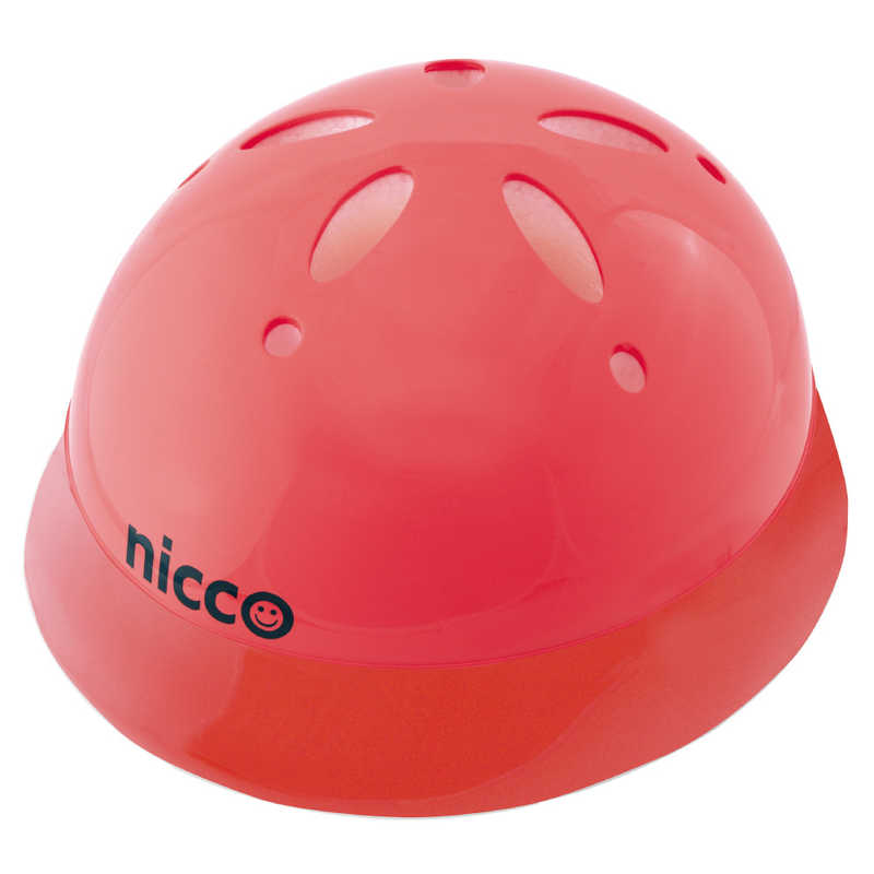 クミカ工業 クミカ工業 幼児用ヘルメット nicco ニコ ベビーヘルメット(頭囲：約46～50cm/ニコレッド) KH002NRD KH002NRD