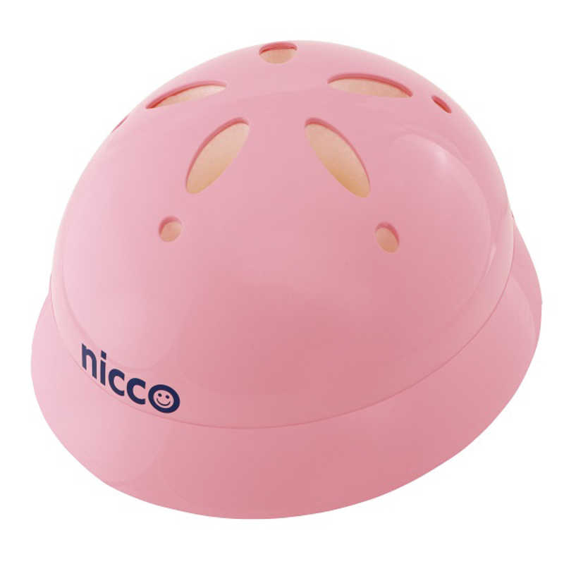 クミカ工業 クミカ工業 幼児用ヘルメット nicco ニコ ベビーLヘルメット(頭囲：約47～52cm/ベビーピンク) KH002LBAPK KH002LBAPK