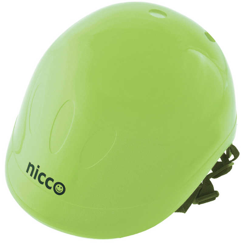 クミカ工業 クミカ工業 幼児用ヘルメット nicco ニコ キッズヘルメット(頭囲：約49～54cm/ライトグリーン) KH001LGR KH001LGR