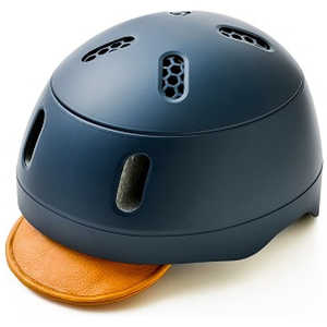クミカ工業 KS004ANV-L kumoa Leather visor Navy KS004ANV_L クミカ工業 KS004ANV-L kumoa Leather visor Navy KS004ANV_L