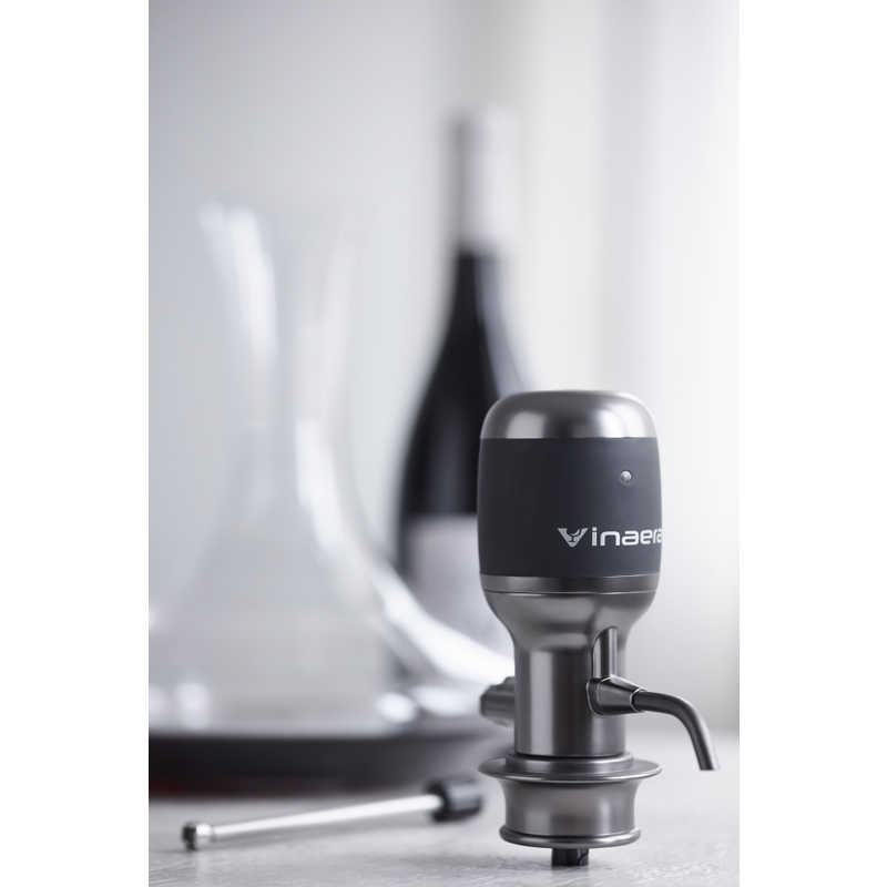 VINAERA VINAERA 【アウトレット】ビナエラ 電動ワインディスペンサー ボタンを押すだけでワインが一層おいしくなる VN-020 VN-020