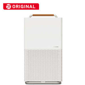 冷暖房/空調 空気清浄器 ORIGINALSELECT 薄型空気清浄機 ホワイト 適用畳数 22畳 PM2.5対応 PA-301-WH