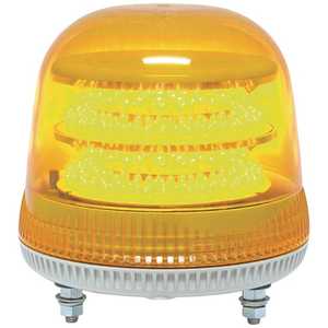 日惠製作所 NIKKEI ニコモア VL17R型 LED回転灯 170パイ 黄 VL17M-100APY 日惠製作所 NIKKEI ニコモア VL17R型 LED回転灯 170パイ 黄 VL17M-100APY