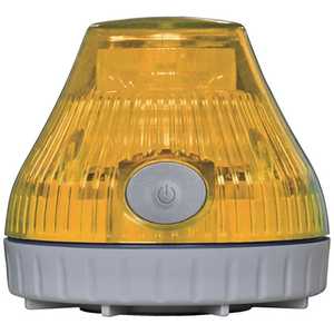 日惠製作所 NIKKEI ニコPOT VL08B型 LED回転灯 80パイ 黄 VL08B-003DY