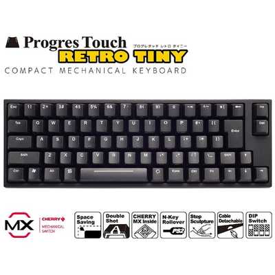 ARCHISS AS-KBPD70/LRBKN　アーキス　キーボード　赤軸 ARCHISS アーキス キーボード Cherry MX 赤軸 ProgresTouch