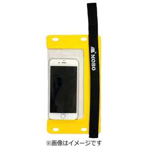 MOBO スマートフォン用防水バッグ[5.5インチまで対応] ハンドストラップ/ネックストラップ/カラビナ付 AM-BMB-YE01 イエロー Water Sports Mobile Bag