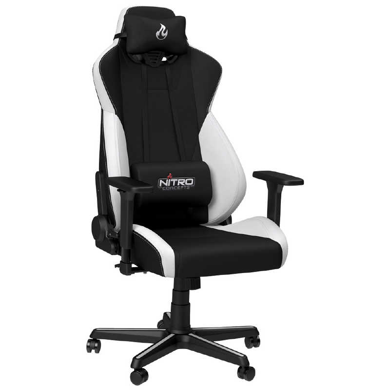 NOBLECHAIRS NOBLECHAIRS ゲーミングチェア S300 ホワイト NC-S300-BW NC-S300-BW