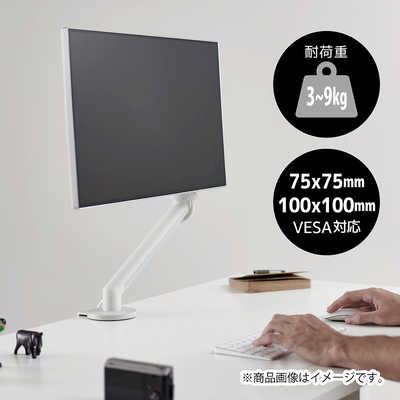 COLEBROOKBOSSONSAUND モニターアーム[VESA 75x75・100x100]Flo