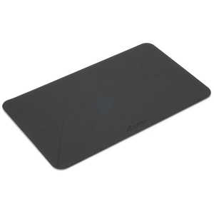 MOBO ノートパソコン用 折りたたみ スタンド 「ORIGAMI STAND for Laptop」 貼り付け式 軽量 薄型 滑り止めゴム付 ブラック AMOSLTBK
