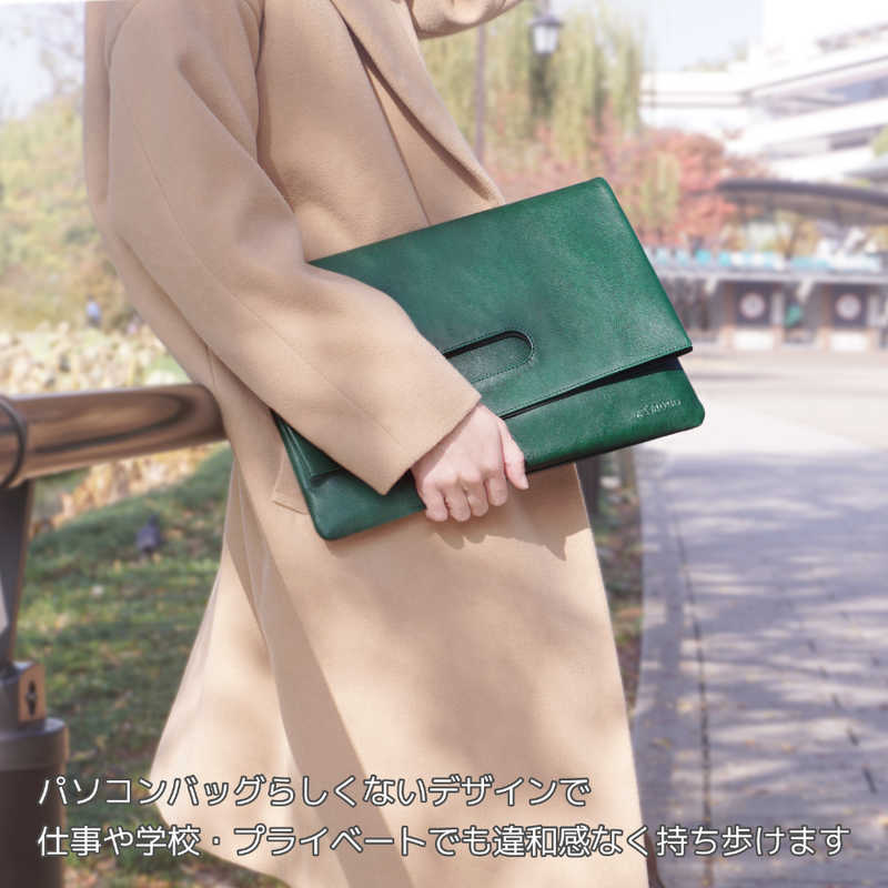 MOBO MOBO MOBO Laptop Case CLUTCH クラッチバッグ AM-PBCL-GN グリｰン AM-PBCL-GN グリｰン