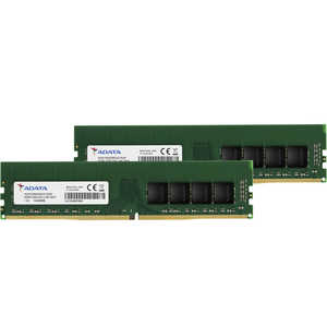 ADATA 増設用メモリ デスクトップ用[DIMM DDR4 /8GB /2枚] AD4U320038G22-D [DIMM DDR4 /8GB /2枚]