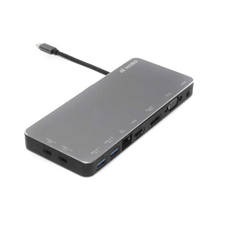 MOBO MOBO ドッキングステーション USB PD対応 55W スペースグレー AM-TMLD01 AM-TMLD01