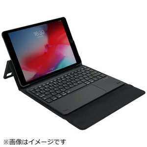 MOBO キーボード・タッチパッド・スタンド一体型 iPad（10．2インチ 第7～9世代）用ケース ブラック AM-KBTC10US