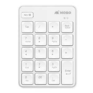 MOBO テンキー MOBO TenkeyPad ワイヤレス ホワイト [ワイヤレス /Bluetooth] AM-NPB20-SW