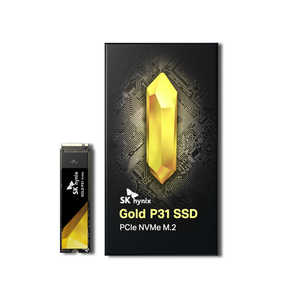 SKHYNIX 内蔵SSD PCI-Express接続 Gold P31 1TB M.2 2280 SK hynix ［M.2］「バルク品」 SHGP31-1000GM-2