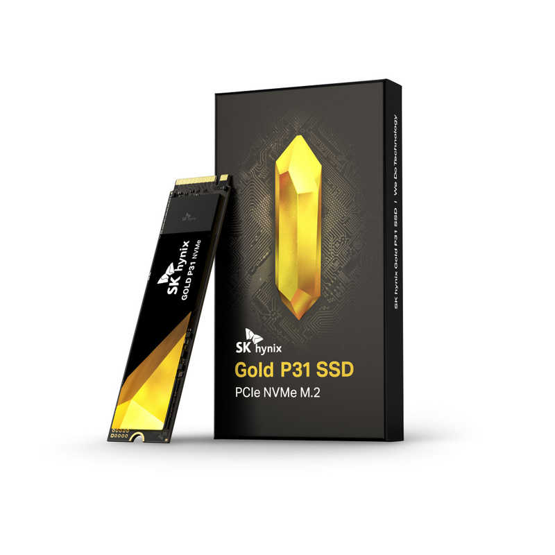 SKHYNIX SKHYNIX 内蔵SSD PCI-Express接続 Gold P31 2TB M.2 2280 SK hynix ［M.2］「バルク品」 SHGP31-2000GM-2 SHGP31-2000GM-2