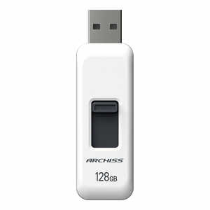 ARCHISS A[LX USB XCh LbvX Xgbvz[t m128GB /USB TypeA /USB2.0 /XChn zCg AS-128GU2-PSW