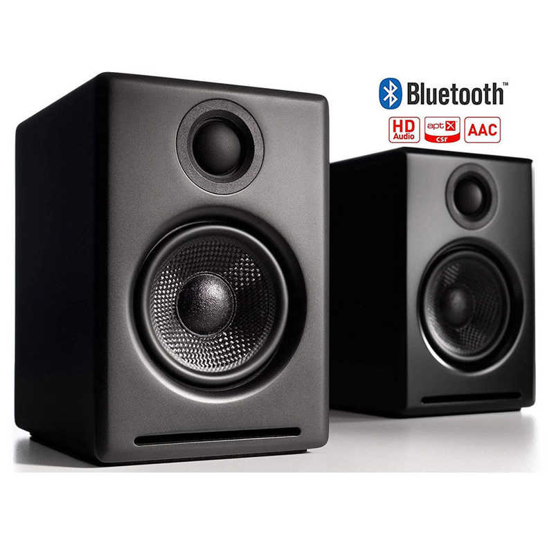 AUDIOENGINE Bluetoothスピーカー サテン A2 WIRELESSB ブラック