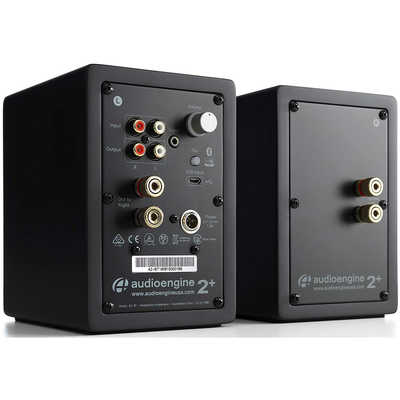 AUDIOENGINE Bluetoothスピーカー サテン・ブラックペイント (ペア) A2 