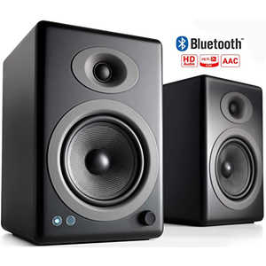 AUDIOENGINE Bluetoothスピーカー サテン・ブラックペイント A5+BTB AUDIOENGINE Bluetoothスピーカー サテン・ブラックペイント A5+BTB