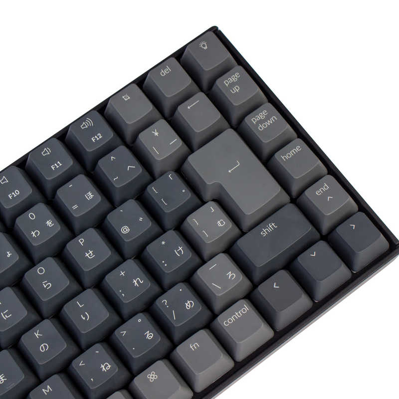 正規取扱店 キークロン ワイヤレス メカニカルキーボード RGB 日本語配列 テンキーレス -Gateron赤軸 K8-91-RGB-Red-JP 