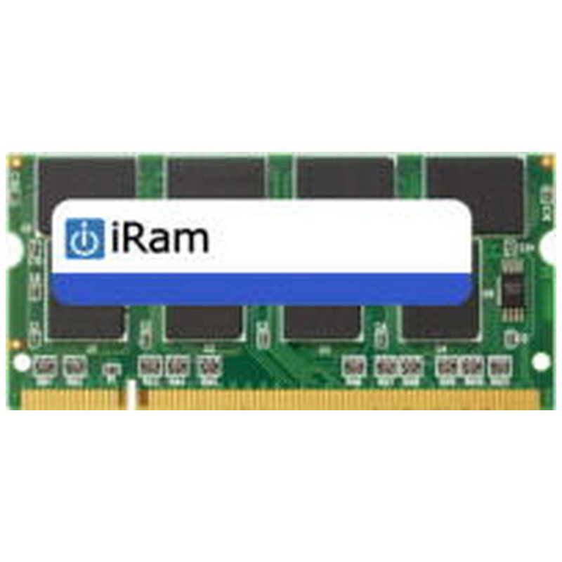 IRAM IRAM 増設用メモリ [SO-DIMM DDR /1GB /1枚]｢バルク品｣ IR1GSO333D IR1GSO333D
